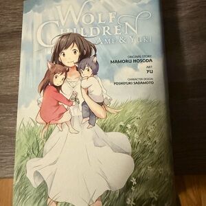 Wolf Children Ame & Yuki Hardcover Book